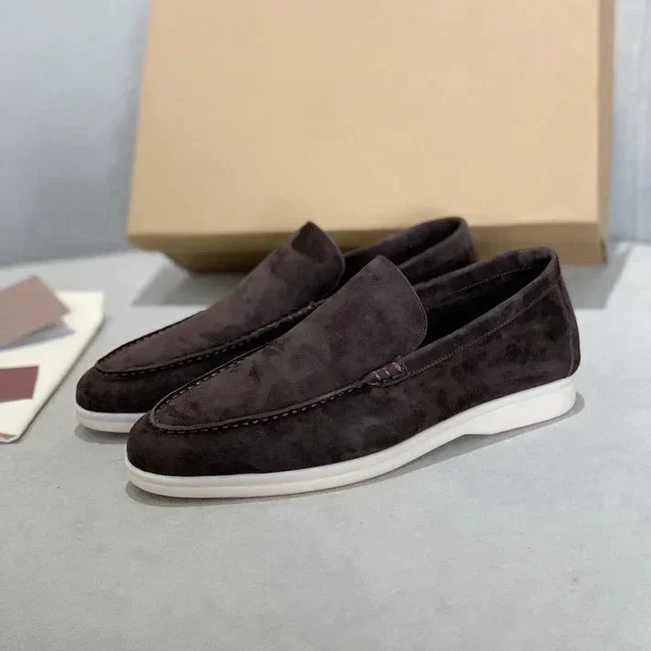 Schicke Veloursleder-Loafer