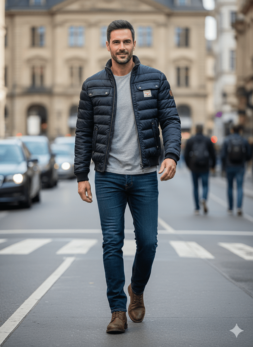Urbane Steppjacke