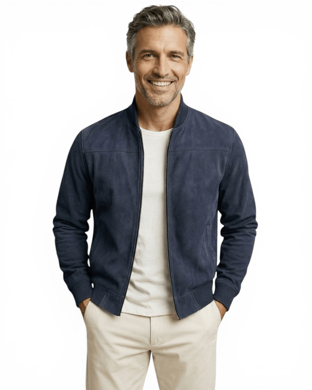 Elegante Veloursjacke