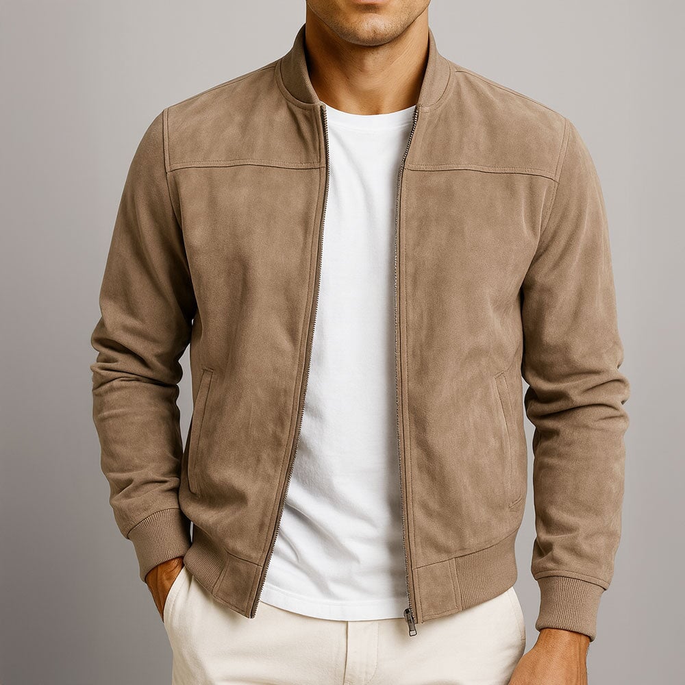 Elegante Veloursjacke
