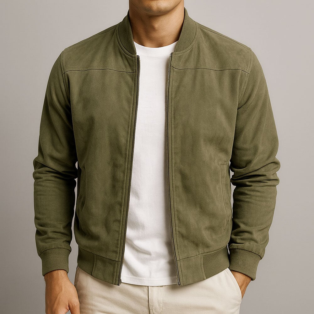 Elegante Veloursjacke