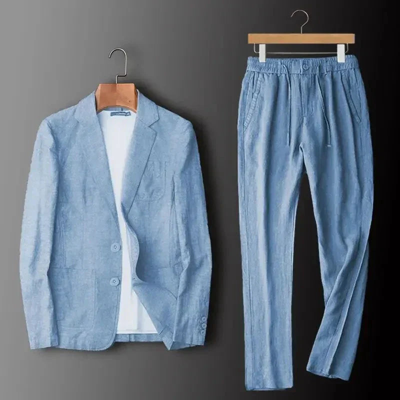 Feines Leinen-Set