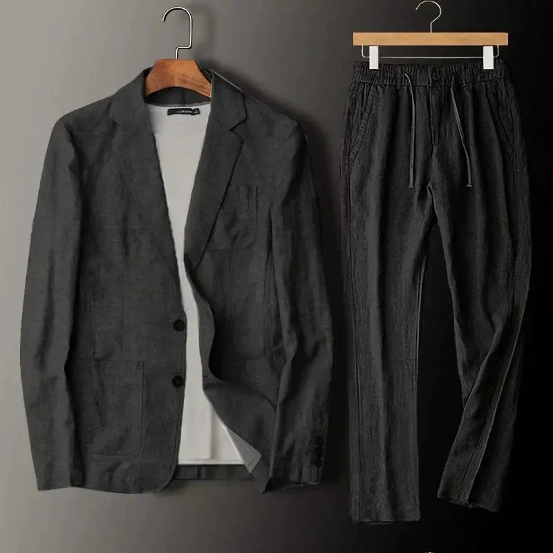 Feines Leinen-Set