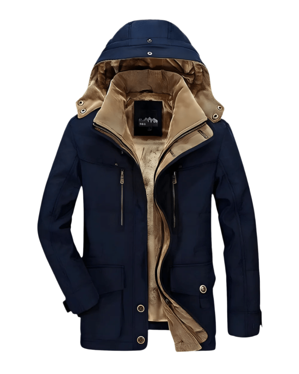 Gefütterte Steppjacke