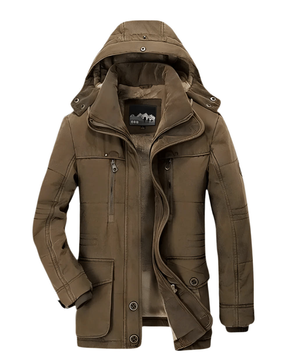 Gefütterte Steppjacke