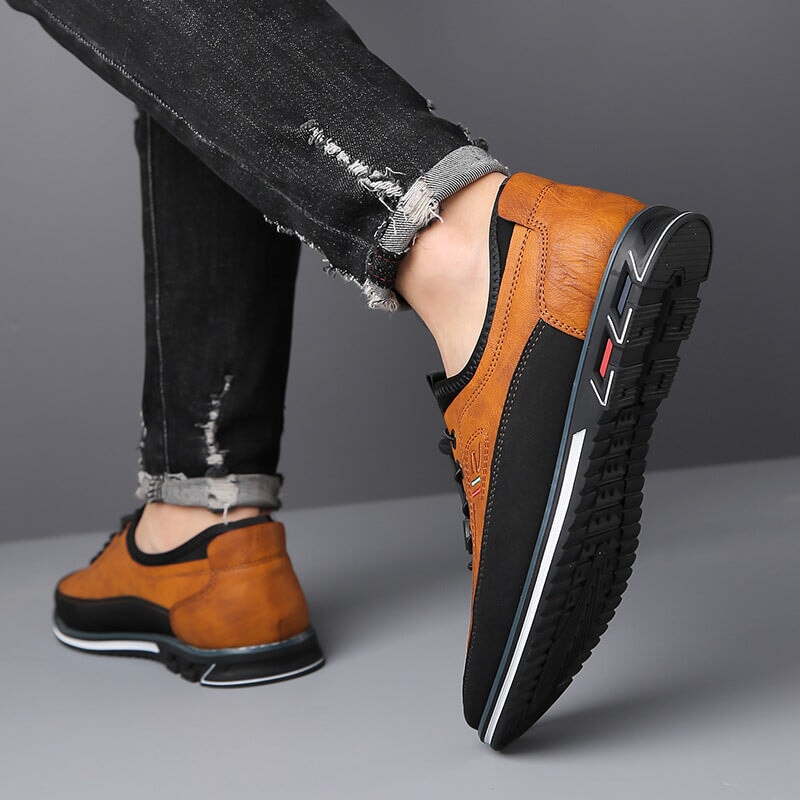 Legere Lederschuhe