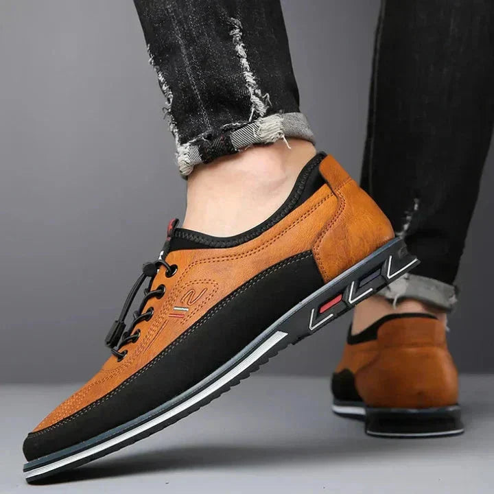 Legere Lederschuhe