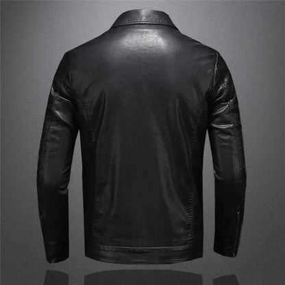 Vegane Lederjacke