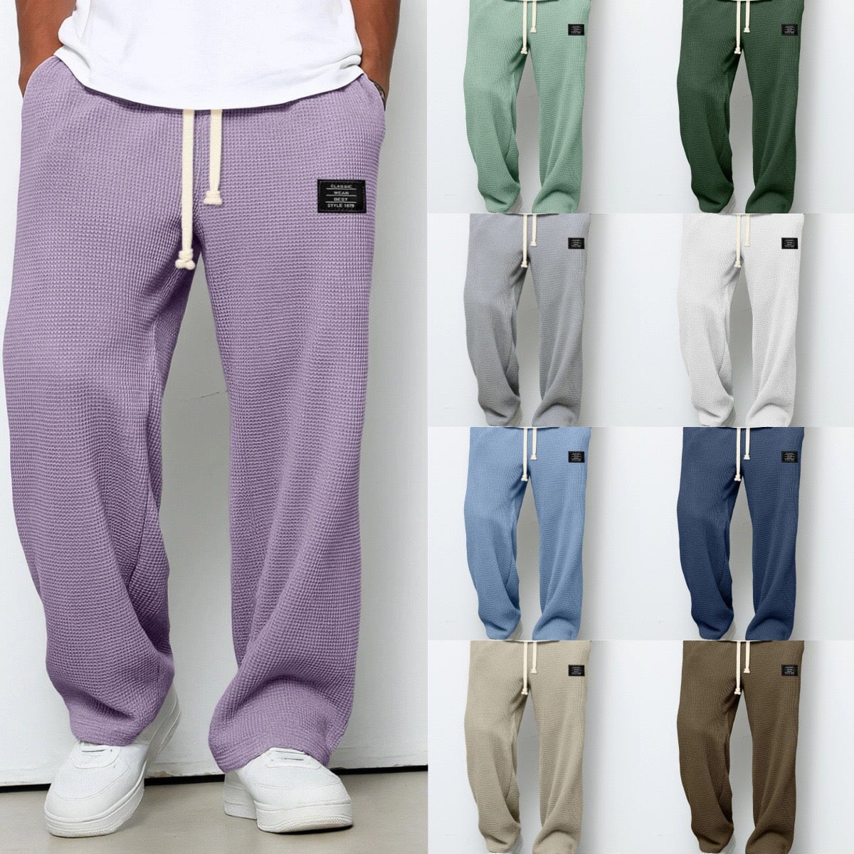Lässige Stoffhose