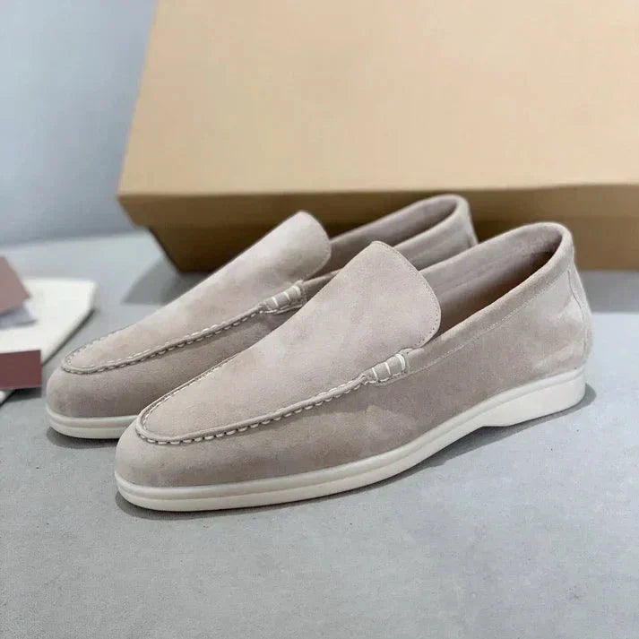 Schicke Veloursleder-Loafer