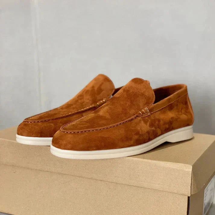 Schicke Veloursleder-Loafer