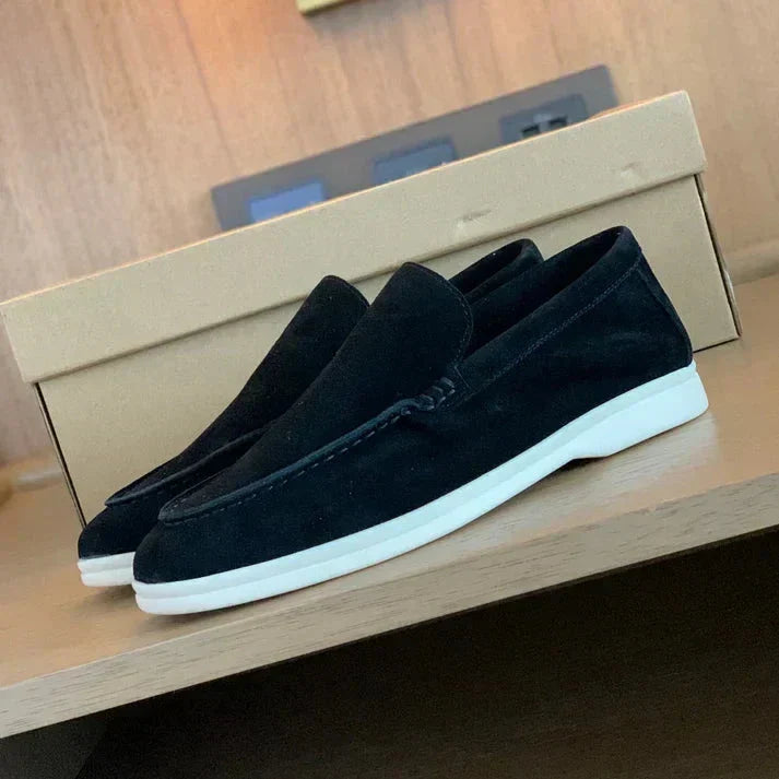 Schicke Veloursleder-Loafer