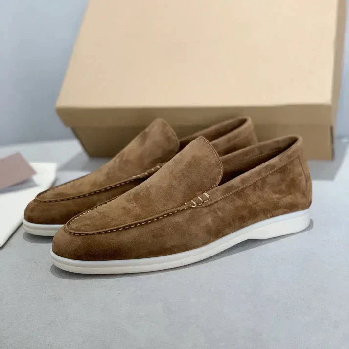 Schicke Veloursleder-Loafer