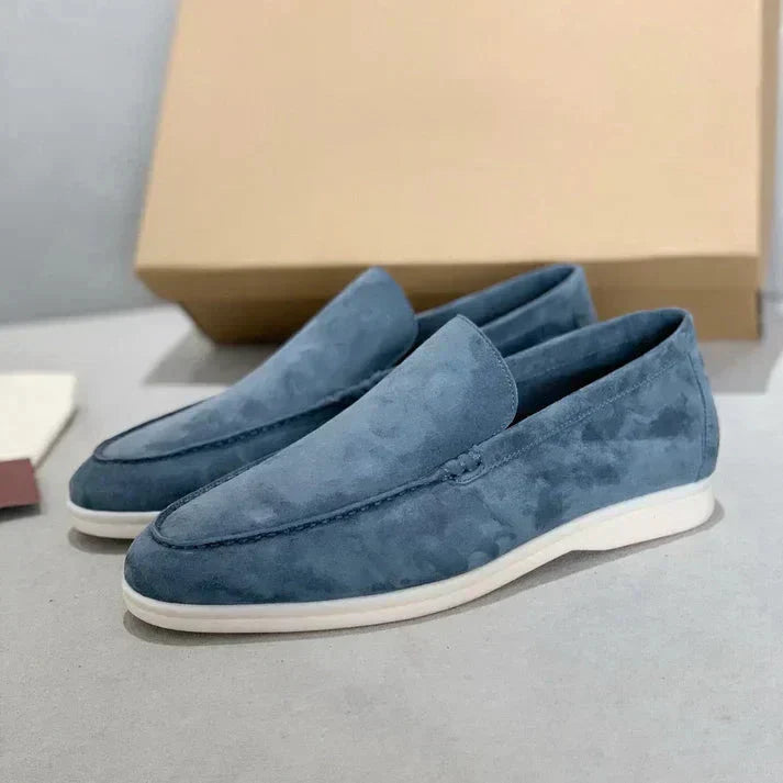 Schicke Veloursleder-Loafer