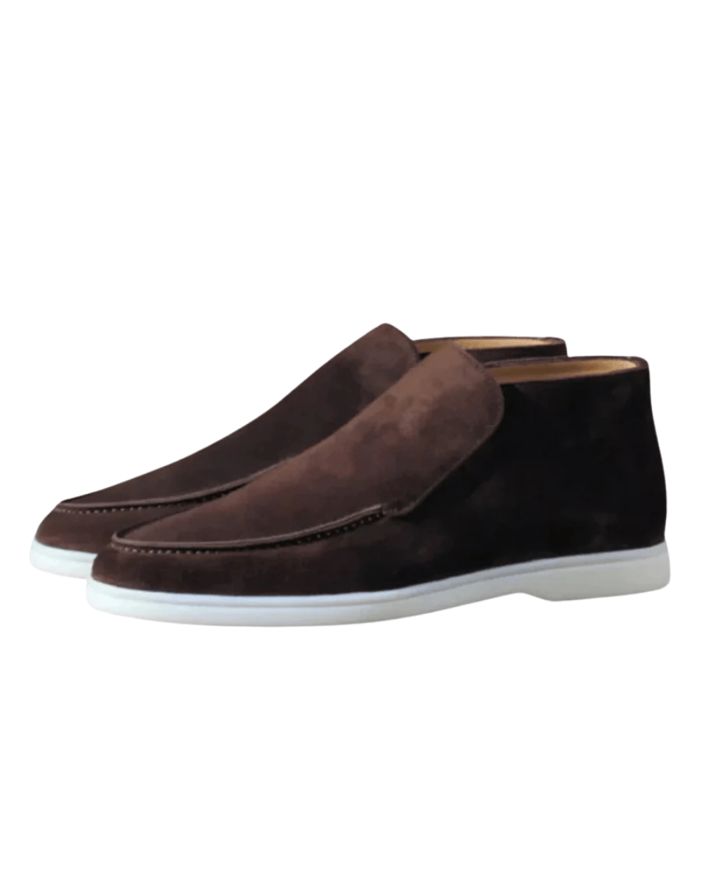 Hohe Leder-Sneaker