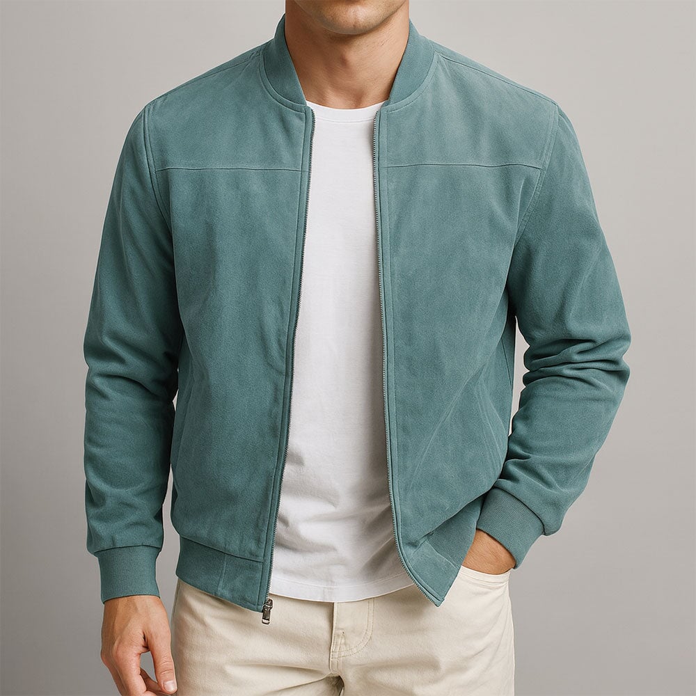 Elegante Veloursjacke