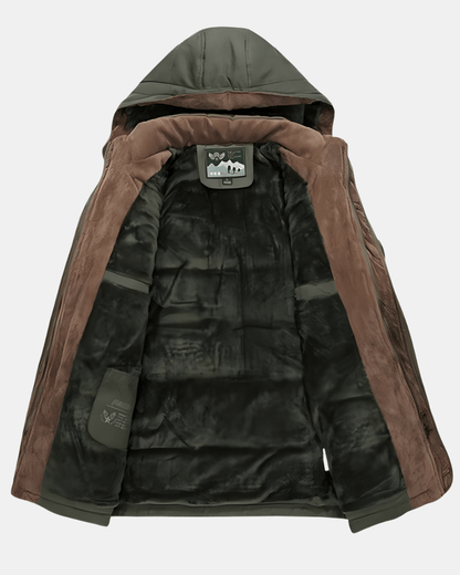 Gefütterte Steppjacke