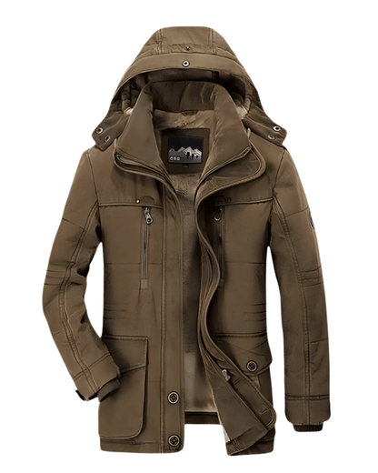 Gefütterte Steppjacke