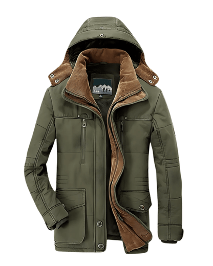 Gefütterte Steppjacke