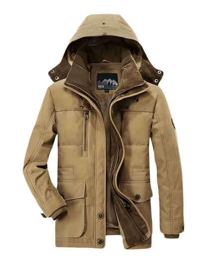 Gefütterte Steppjacke