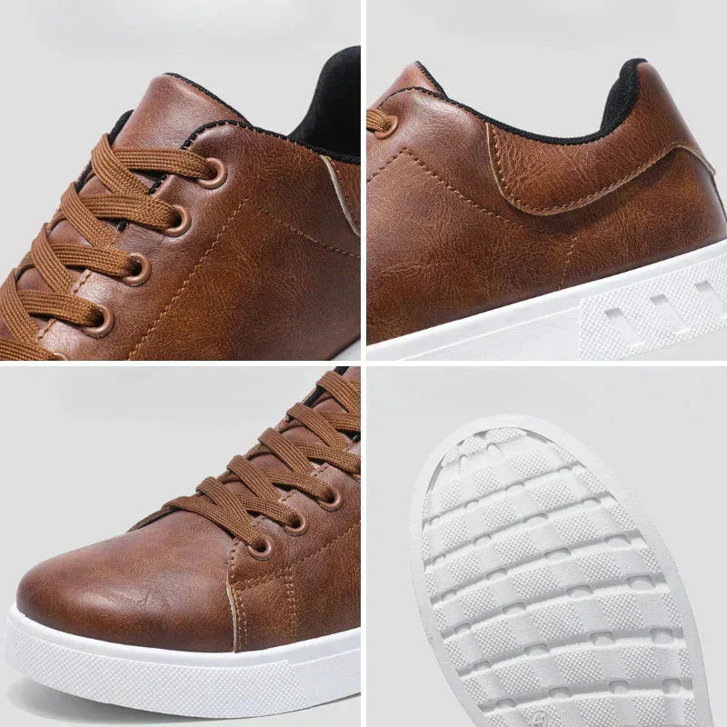Zeitlose Leder-Sneaker