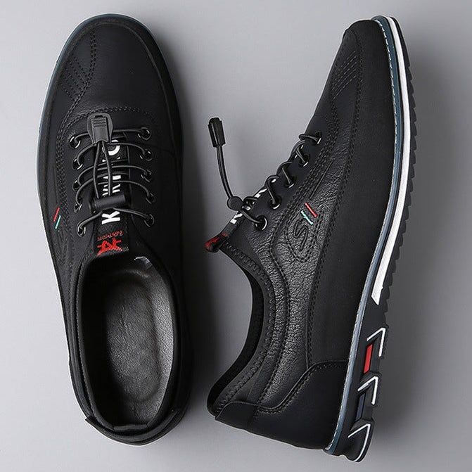 Legere Lederschuhe