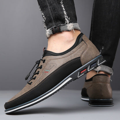 Legere Lederschuhe