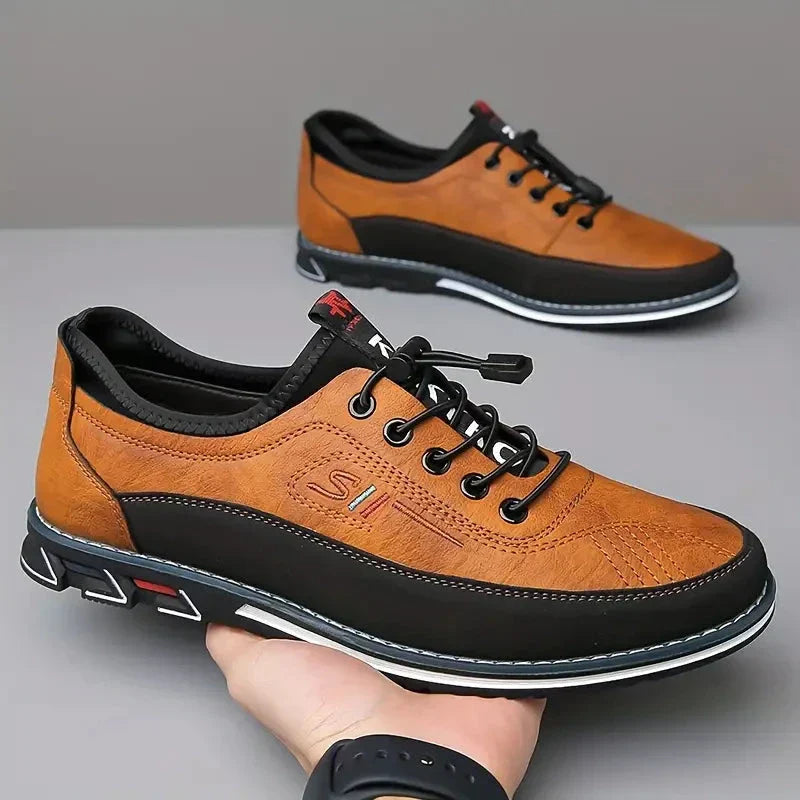 Legere Lederschuhe