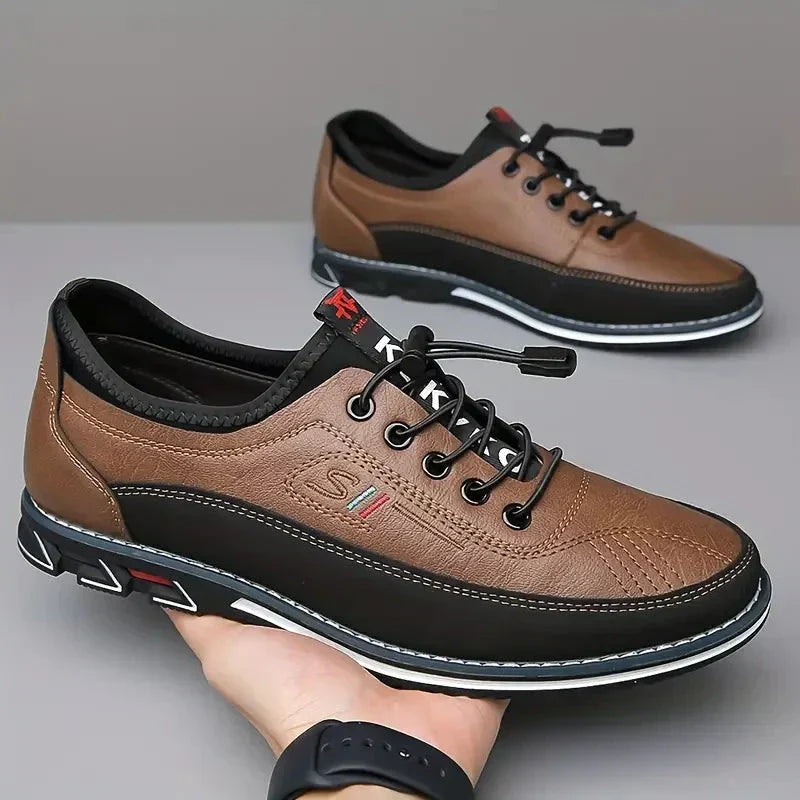 Legere Lederschuhe