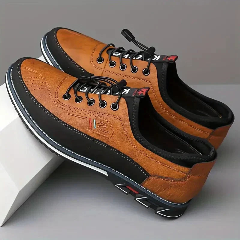 Legere Lederschuhe