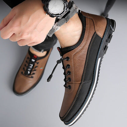 Legere Lederschuhe