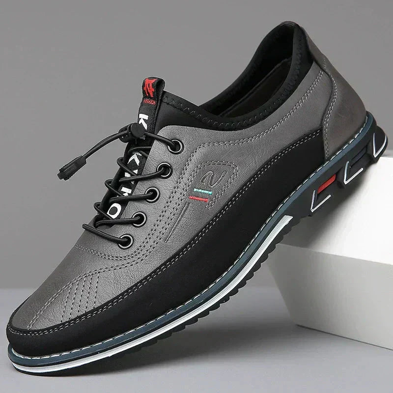 Legere Lederschuhe