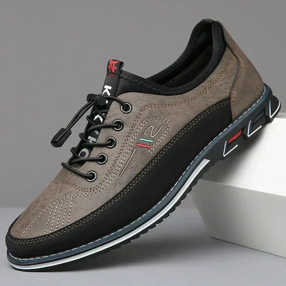 Legere Lederschuhe