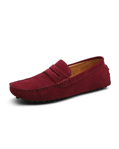 Lässige Wildleder-Slipper