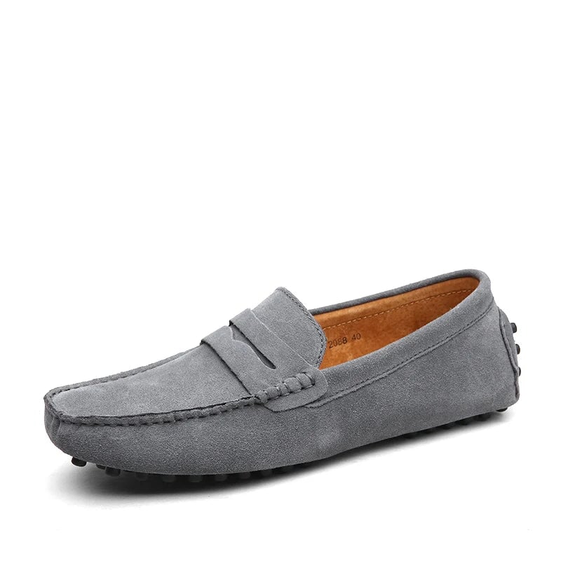 Lässige Wildleder-Slipper