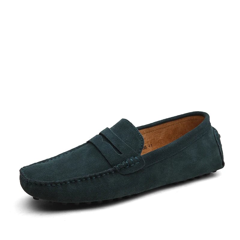 Lässige Wildleder-Slipper