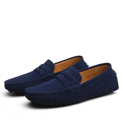 Lässige Wildleder-Slipper