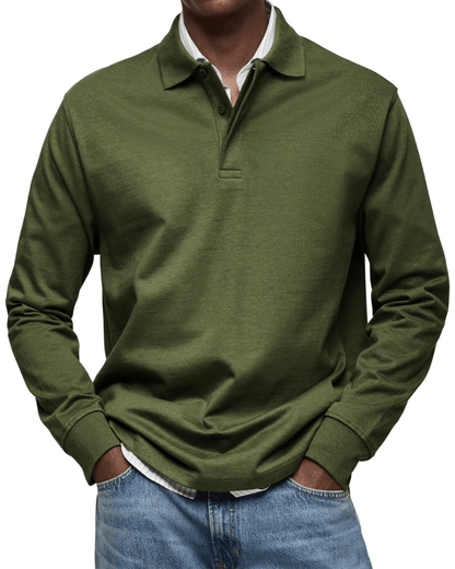 Lässiger Polo-Strick