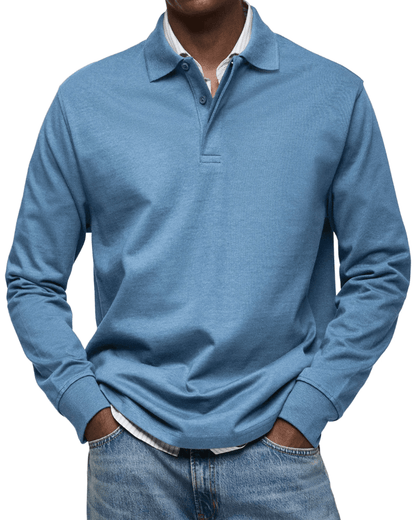 Lässiger Polo-Strick
