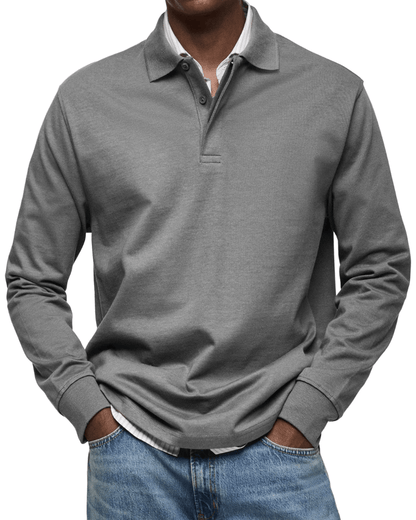 Lässiger Polo-Strick