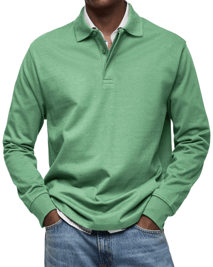 Lässiger Polo-Strick