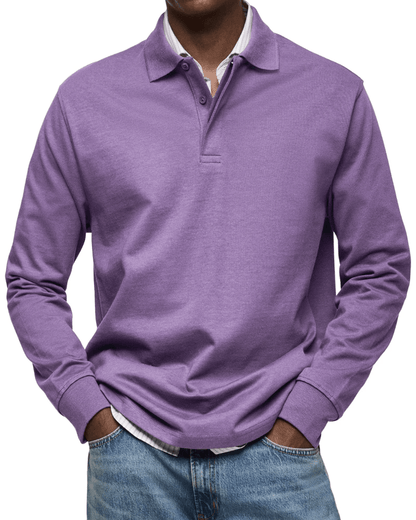 Lässiger Polo-Strick