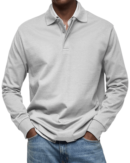 Lässiger Polo-Strick
