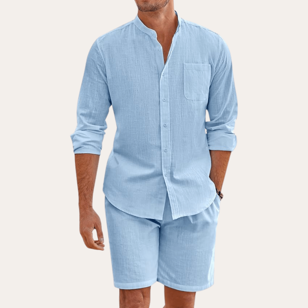 Leinen-Set für den Sommer