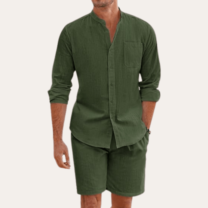 Leinen-Set für den Sommer