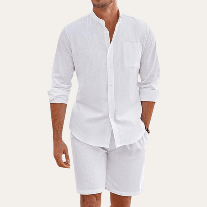 Leinen-Set für den Sommer