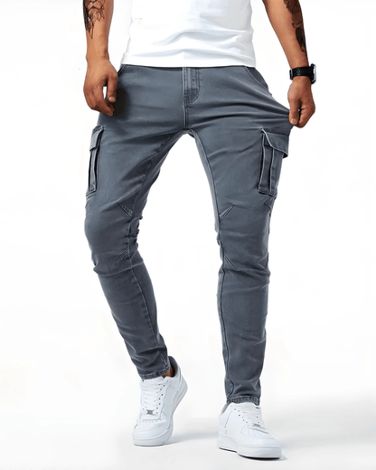 Cargohose mit Stretch