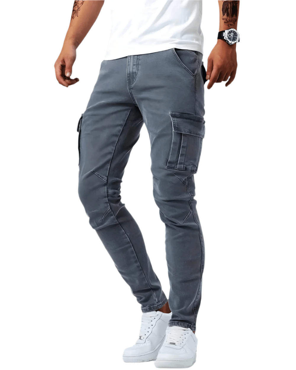 Cargohose mit Stretch