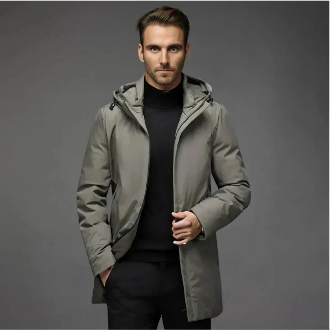 Warme Winterjacke
