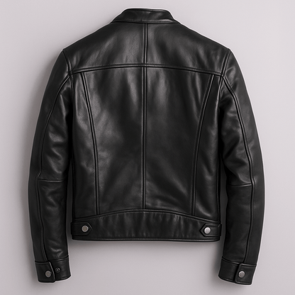 Retro-Lederjacke